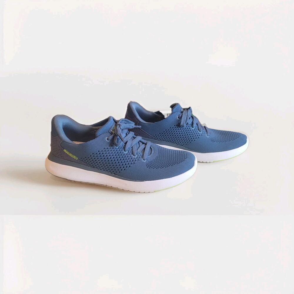 Kizik Womens Lima Hands Free Sneakers Tidepool Blue Size 8 Comfort Lightweight
